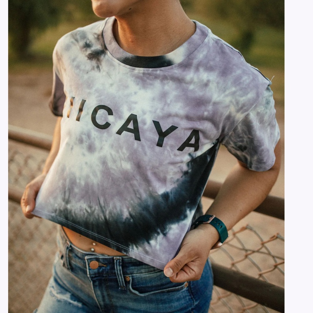 Viicaya Callisto Tie Dye Crop